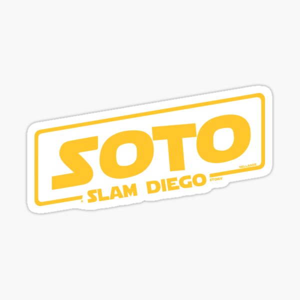 slam diego padres Sticker for Sale by Annetta Pfeffer