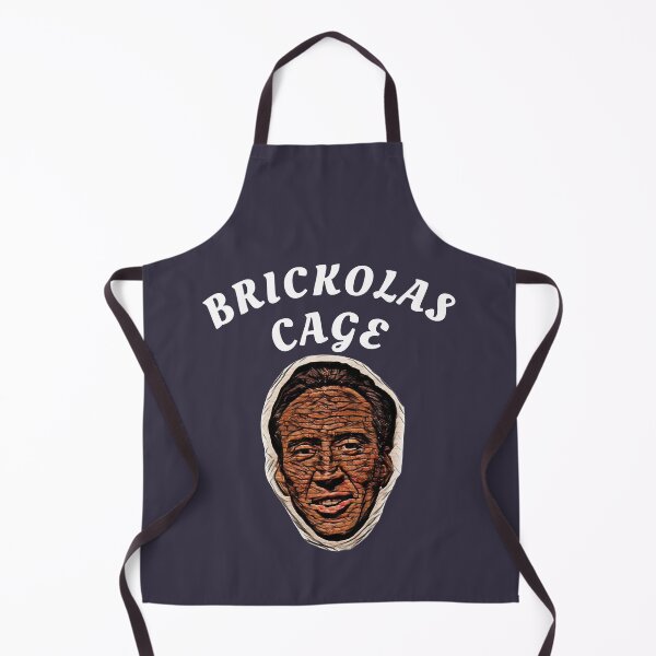 Item preview, My Favorite People Brickolas Cage, Funny Nick Cage Design White Merch designed and sold by AxelEbert69.