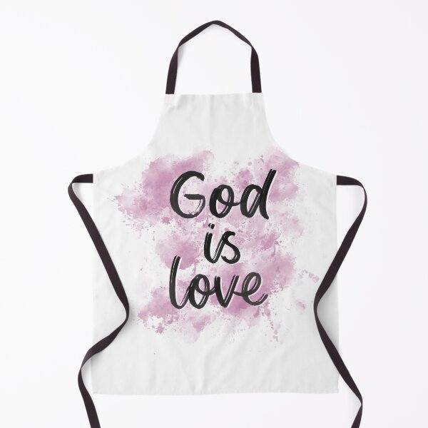 Item preview, God is love | watercolor background designed and sold by ThatArtsyMama.