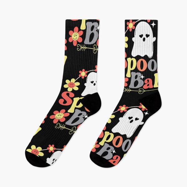 Item preview, Happy Face Spooky Babe Spooky Season Halloween Groovy Retro T-Shirt designed and sold by KGN  CREATIVITY.