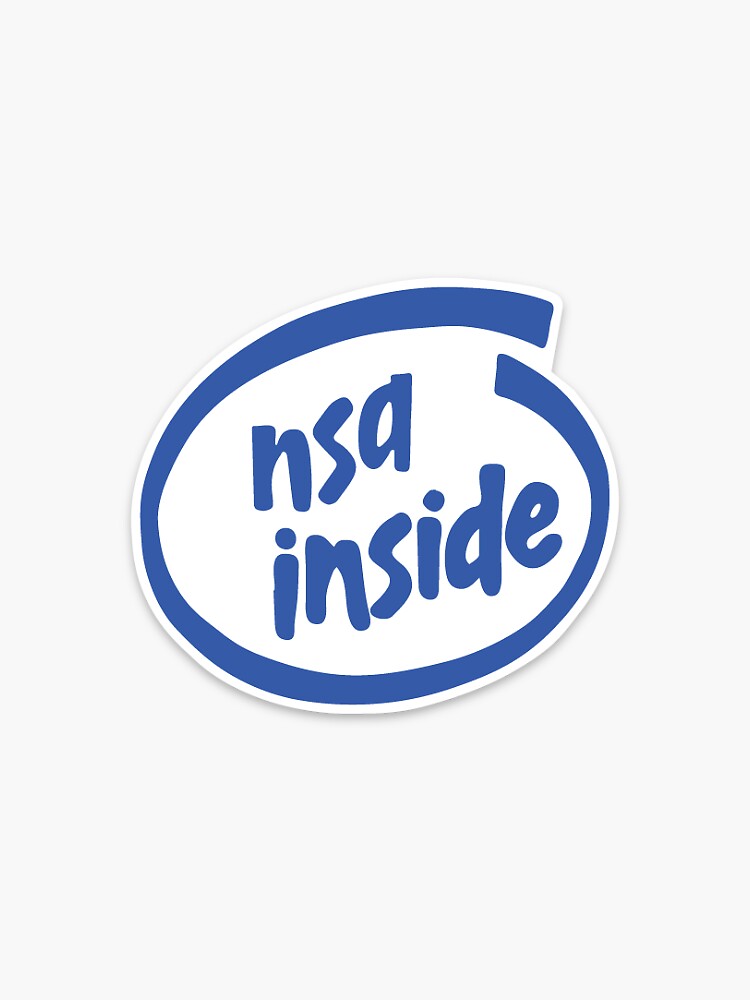 Thumbnail 3 von 3, Sticker, NSA nach innen designt und verkauft von lottiebot.