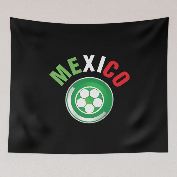 Item preview, Mexico Soccer Ball Tri-Color designed and sold by aqualiontees.