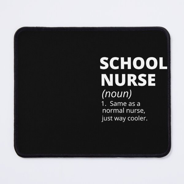 Item preview, School nurse funny definition designed and sold by POPLIN ⭐ ⭐ ⭐ ⭐ ⭐.