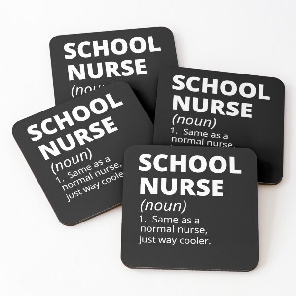 Item preview, School nurse funny definition designed and sold by POPLIN ⭐ ⭐ ⭐ ⭐ ⭐.