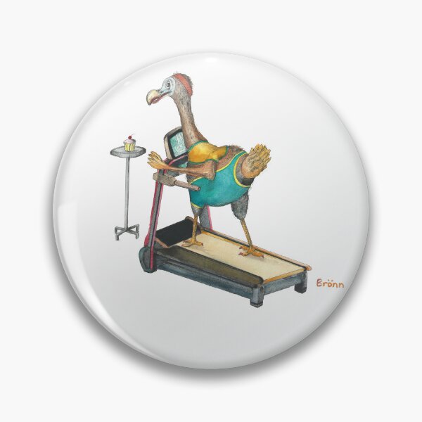 Item preview, Dodo on the treadmill designed and sold by DodoGallery.