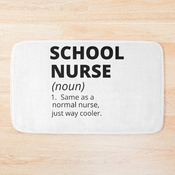 Item preview, School nurse funny definition designed and sold by POPLIN ⭐ ⭐ ⭐ ⭐ ⭐.
