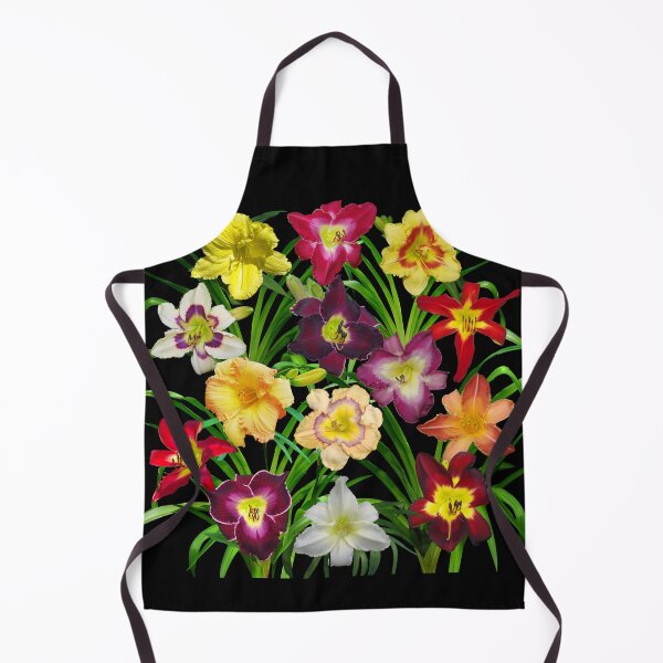 Item preview, Display of Daylilies I - on black designed and sold by rvjames.