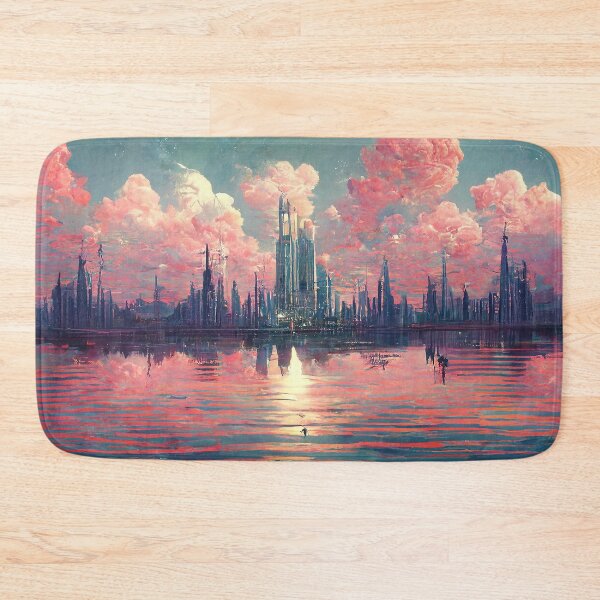 Item preview, Cotton Candy Utopia Abstract AI Generated Art designed and sold by MeAI-Art.