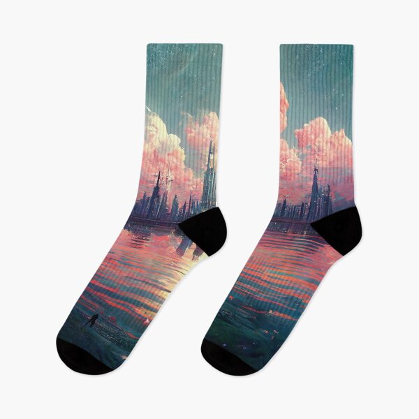 Item preview, Cotton Candy Utopia Abstract AI Generated Art designed and sold by MeAI-Art.