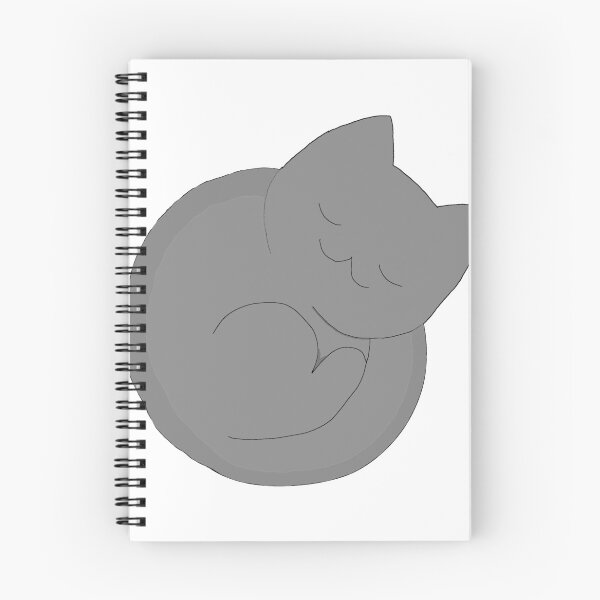 Item preview, Sleeping Gray Cat designed and sold by zoocuties.