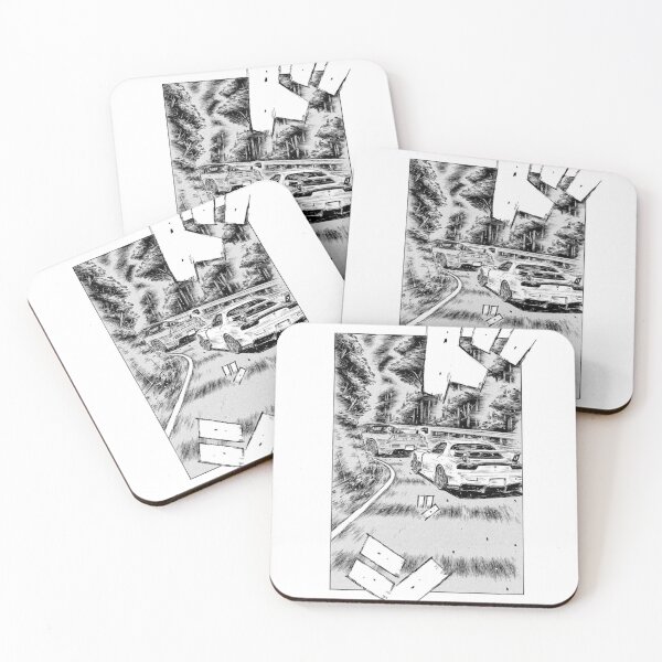 Item preview, Initial D Manga Panel RX7 VS NSX designed and sold by GeeknGo.