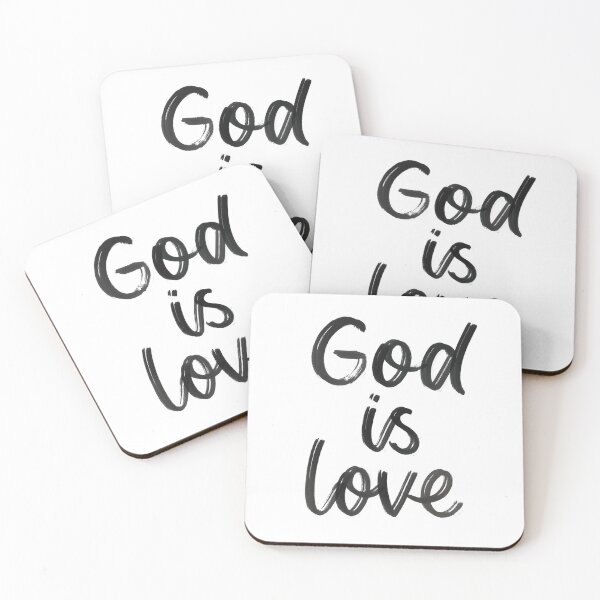 Item preview, God is love designed and sold by ThatArtsyMama.