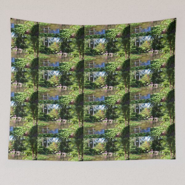 Item preview, Tamborine Botanical Gardens Stone Bridge  designed and sold by ginnymac.