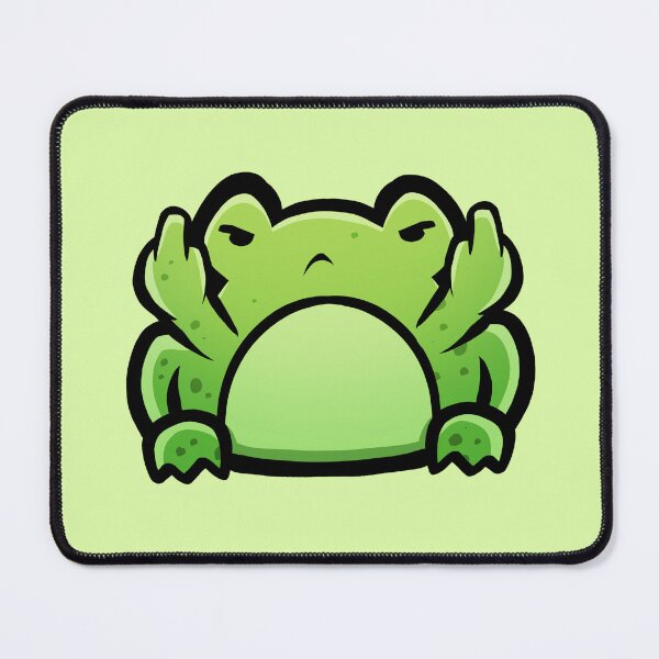 Item preview, Middle finger froggo designed and sold by CryptidArt.