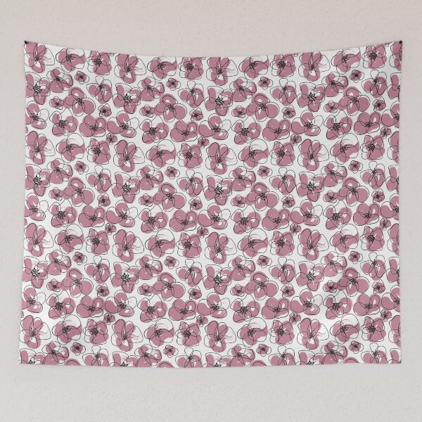 Item preview, Shower of Flowers Pink designed and sold by abramichellemorris.