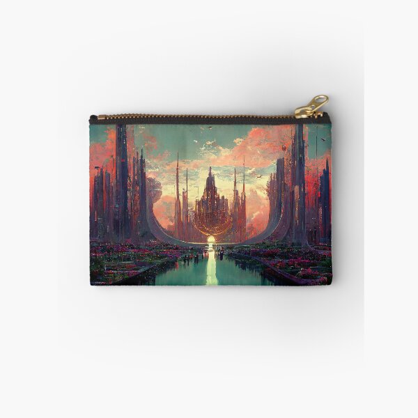 Item preview, Megastructure Utopia Abstract AI Generated Art designed and sold by MeAI-Art.