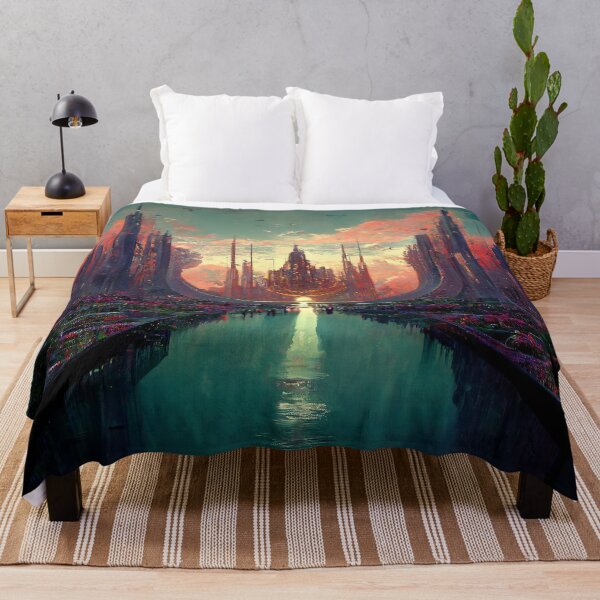 Item preview, Megastructure Utopia Abstract AI Generated Art designed and sold by MeAI-Art.