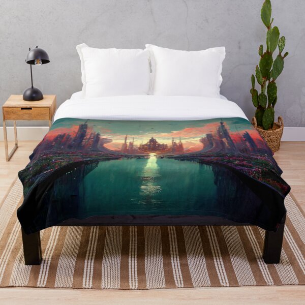 Item preview, Megastructure Utopia Abstract AI Generated Art designed and sold by MeAI-Art.