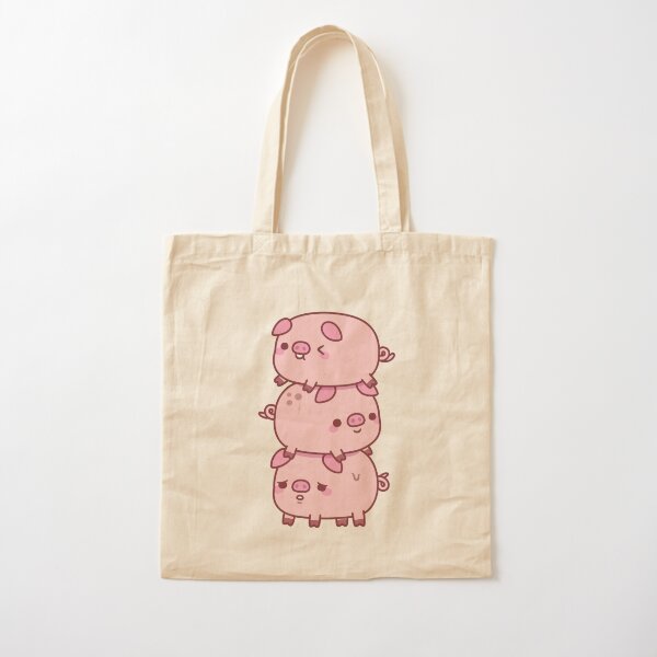 The Beautiful Funny Teddy Design Printed Tote Bag