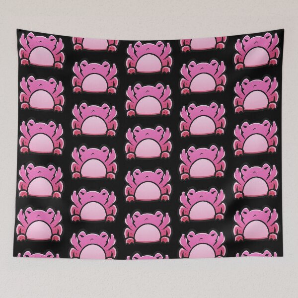 Item preview, Middle finger froggo Pink designed and sold by CryptidArt.