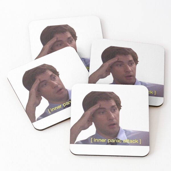 Item preview, Inner Panic Attack - Jim Halpert designed and sold by DinoMars.