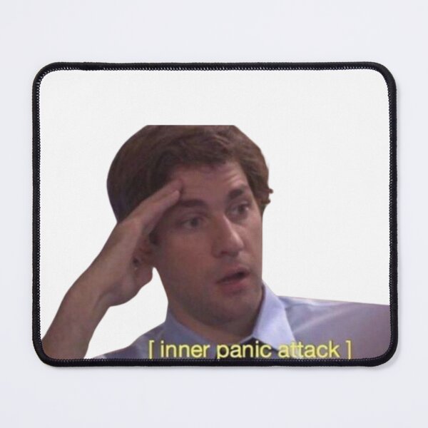 Item preview, Inner Panic Attack - Jim Halpert designed and sold by DinoMars.