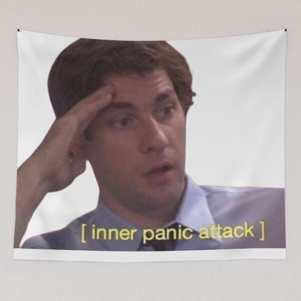 Item preview, Inner Panic Attack - Jim Halpert designed and sold by DinoMars.