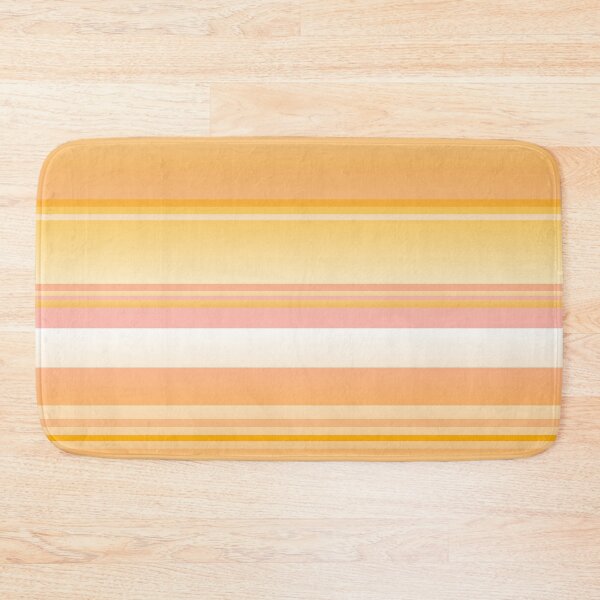 Item preview, Peach horizontal striped | light academia colors striped designed and sold by lausn.