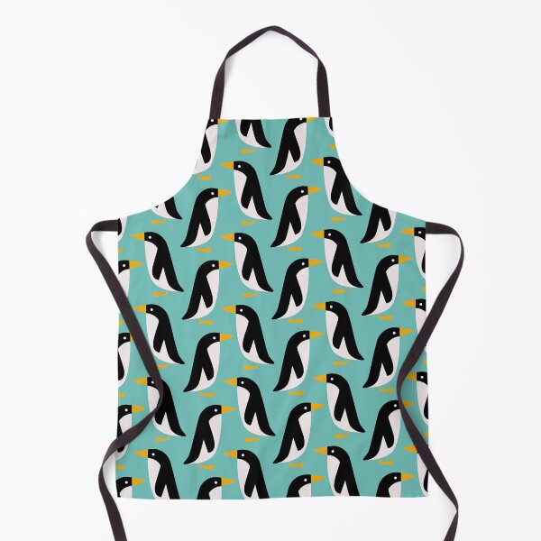 Item preview, Penguin Party – Retro Penguins in Blue designed and sold by SuzieLondon.