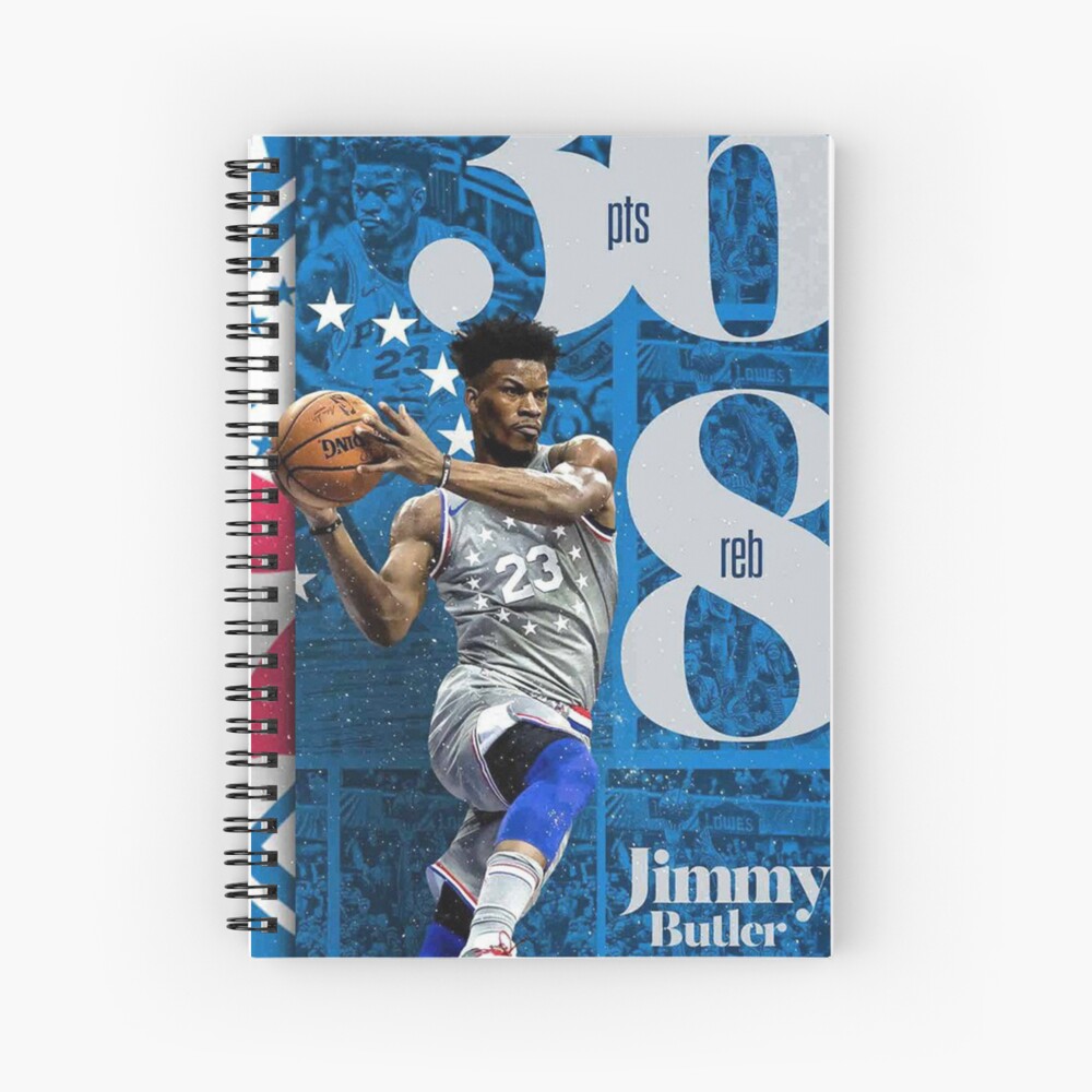 Jimmy Butler Spiral Notebook for Sale by alibawazier