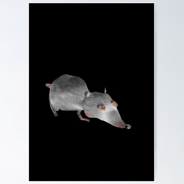 Item preview, Jerma985 giant rat that makes all of the rules designed and sold by imaMunchkin.