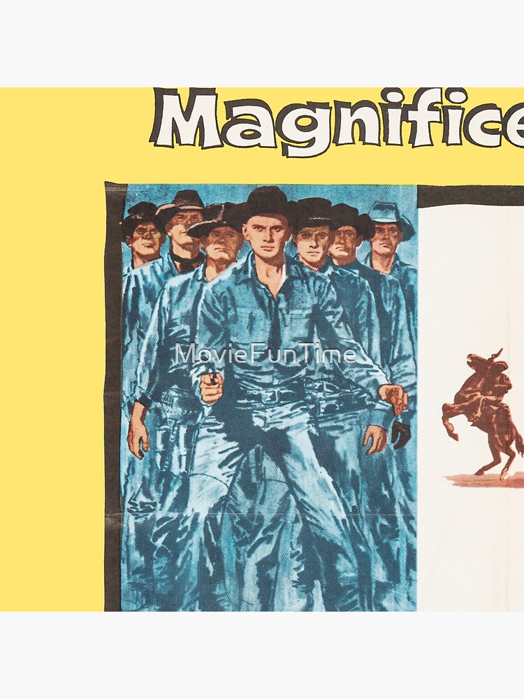 MovieFunTime The Magnificent Seven Movie Poster T-Shirt