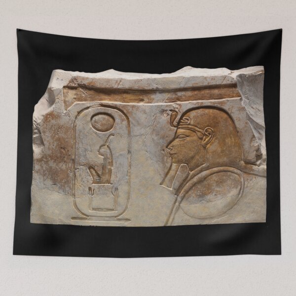 Item preview, Hatshepsut Sphinx Head & Cartouche designed and sold by DotorEaon.