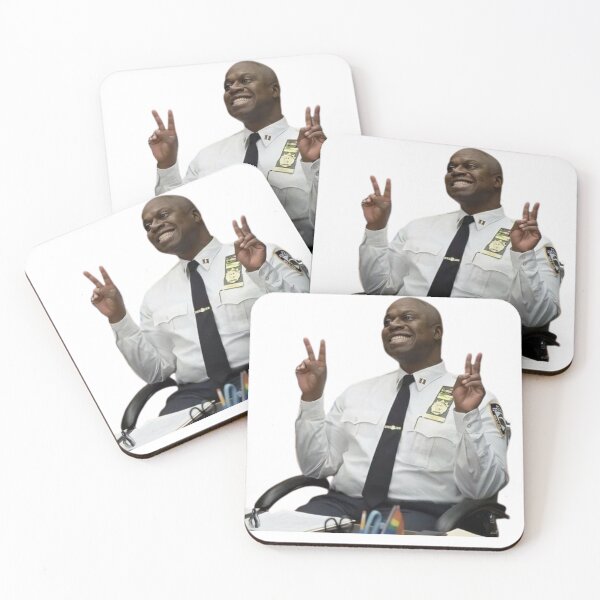 Item preview, Happy Captain Holt designed and sold by DinoMars.