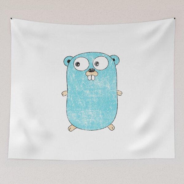 Item preview, Vintage Go Golang Gopher designed and sold by vladocar.