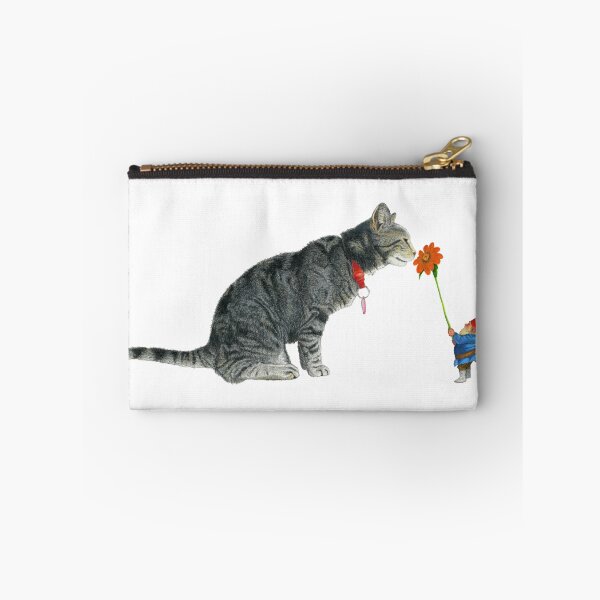 Item preview, Gnome Offers a Flower to a Cat designed and sold by matthewisles.