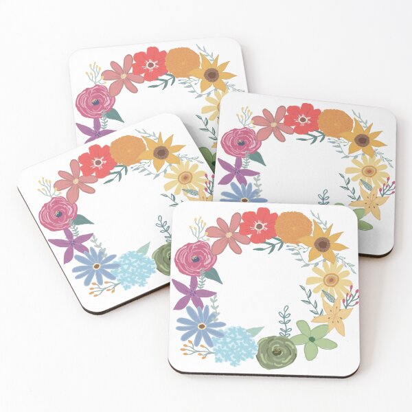 Item preview, Floral Color Wheel  designed and sold by Nina Susan Design.