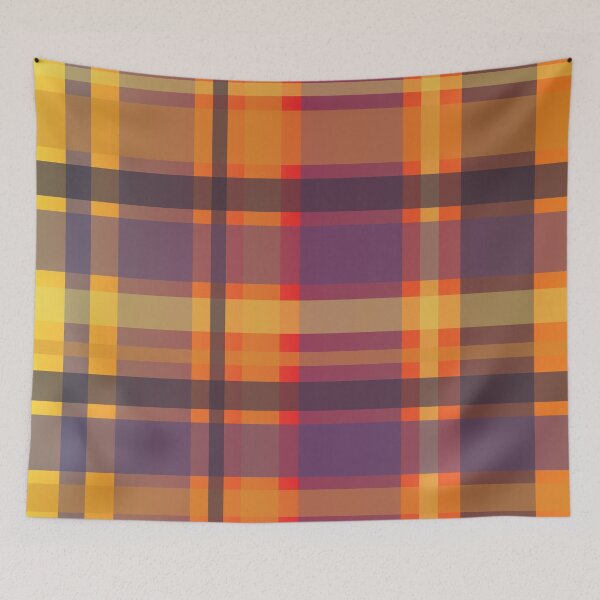 Item preview, Overlaid Stripes - Orange and Purple designed and sold by theblueofmyeye.