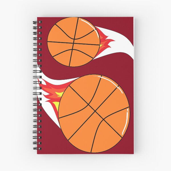 Item preview, Basketball on fire Yin Yang designed and sold by judy snyder.