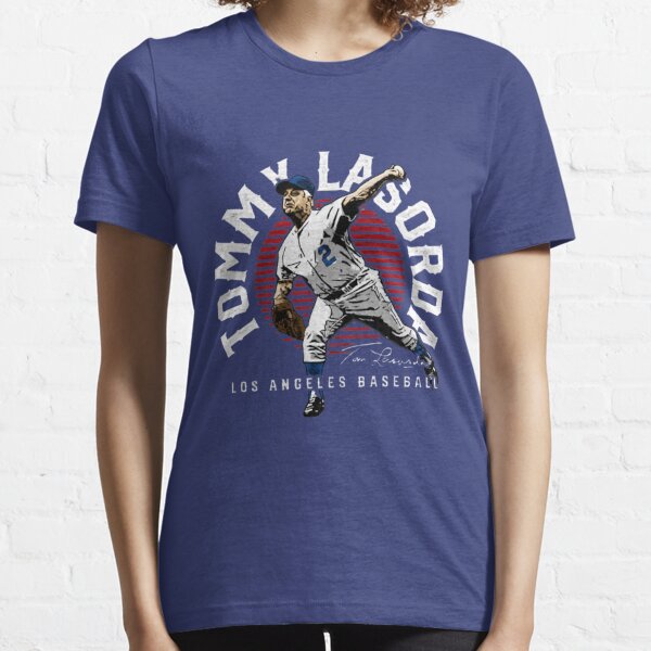 Tommy Lasorda Women's T-Shirt, Los Angeles Baseball Hall of Fame Women's  V-Neck T-Shirt