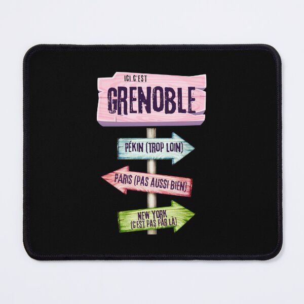 Item preview, Gift man proud to live in Grenoble designed and sold by RomualdGR.