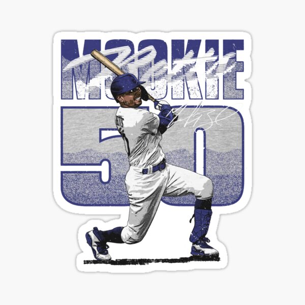 Los Angeles Dodgers: Mookie Betts 2023 - Officially Licensed MLB Removable  Adhesive Decal