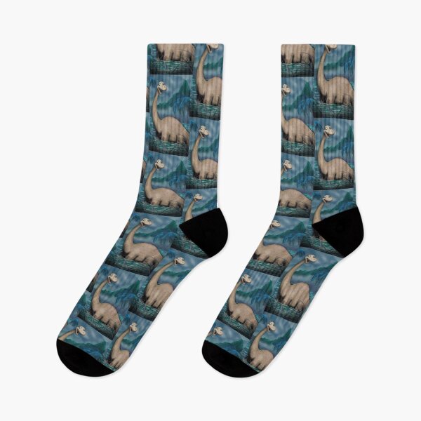 Item preview, "Long Neck" the Brontosaurus  designed and sold by MonkeyTales.
