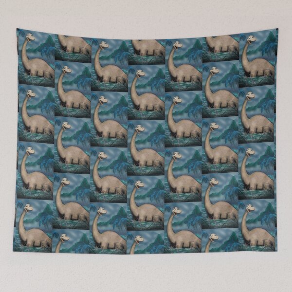 Item preview, "Long Neck" the Brontosaurus  designed and sold by MonkeyTales.