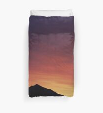 Larger Purple Sunrise Duvet Cover