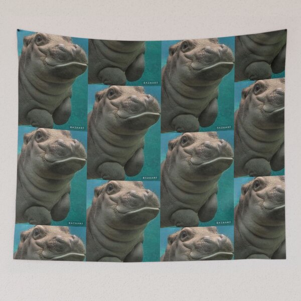 Item preview, Hippopotamuses is another beautiful animal of the sea designed and sold by iloveclayaiken.