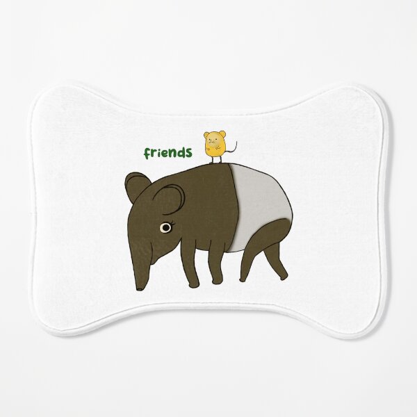 BohoBio Tipsy & RasQ friends Dog Mat