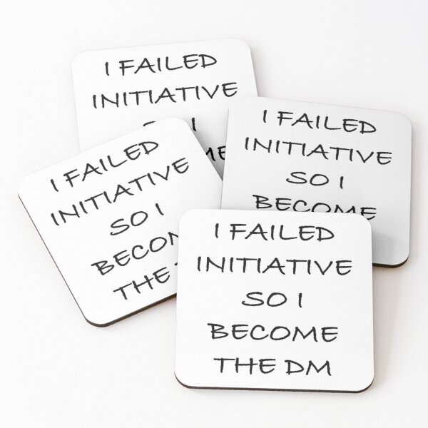 Item preview, I failed initiative so I became the DM  designed and sold by NicholasDaron.