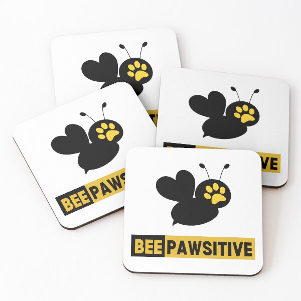 Item preview, Bee Pawsitive designed and sold by MudPuppet.