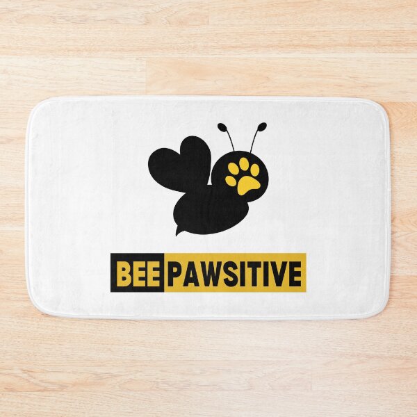 Item preview, Bee Pawsitive designed and sold by MudPuppet.